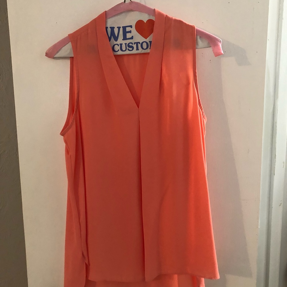 Vince Camuto Peach Blouse